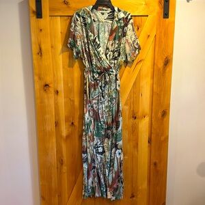Novella Royale floral maxi dress L
